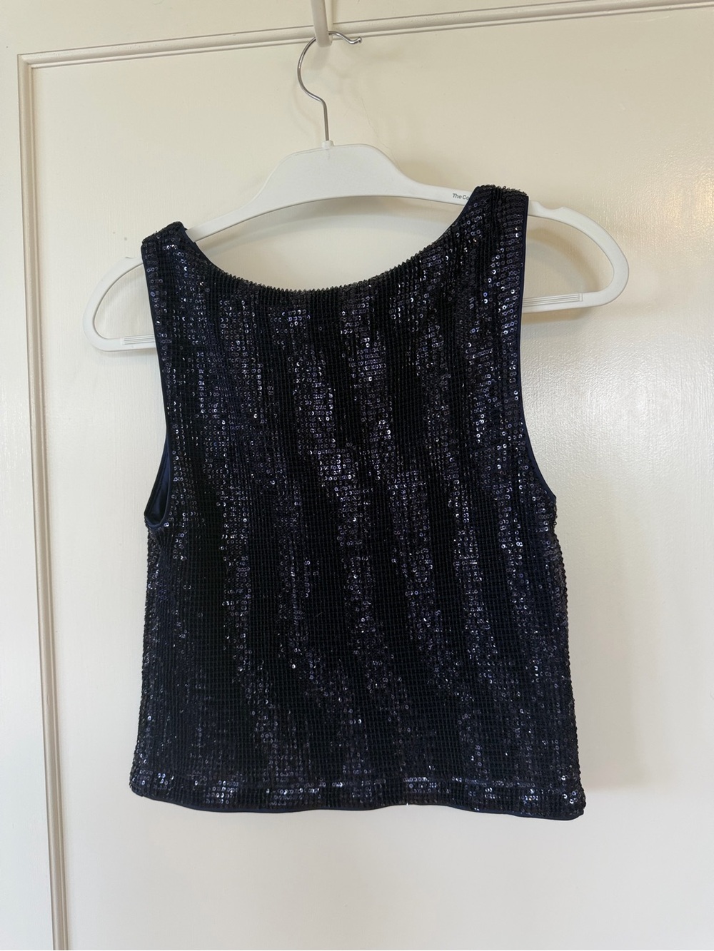 Lovers + Friends Black Sequin Tank